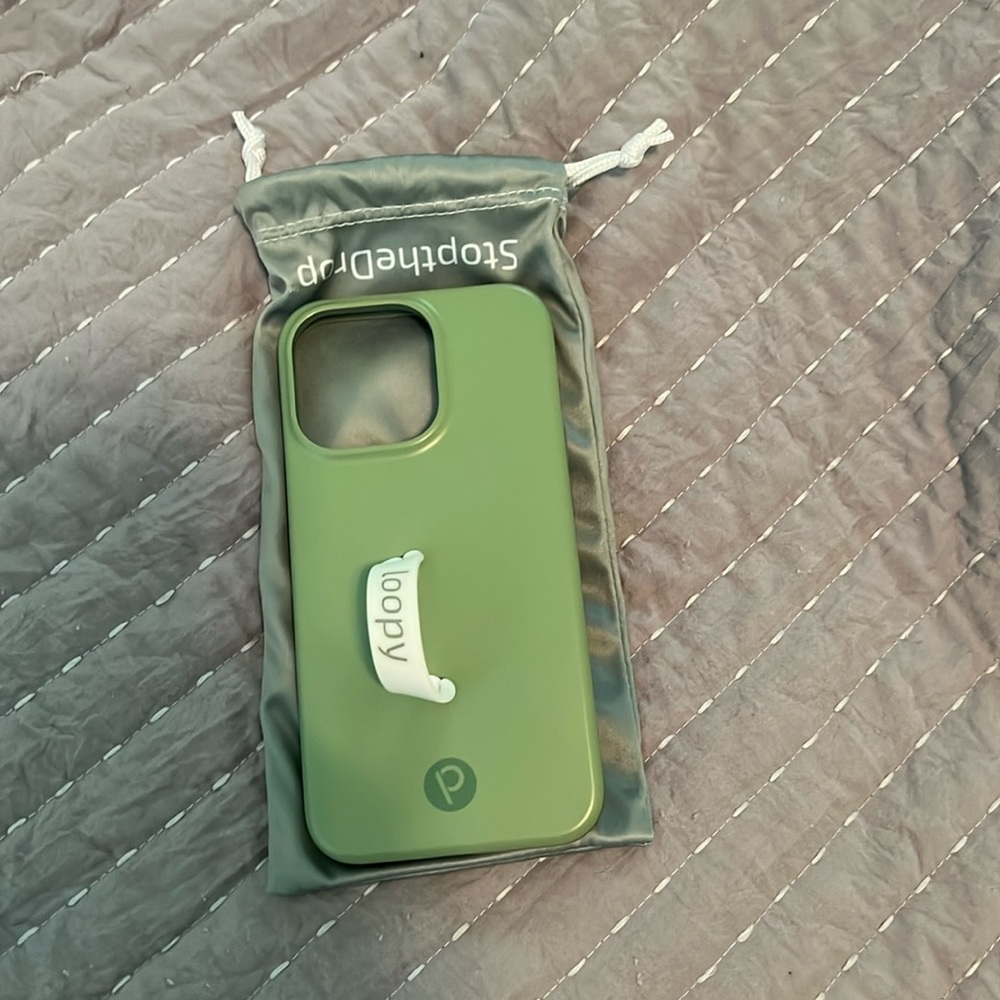 Loopy case sage green iPhone 13 Pro